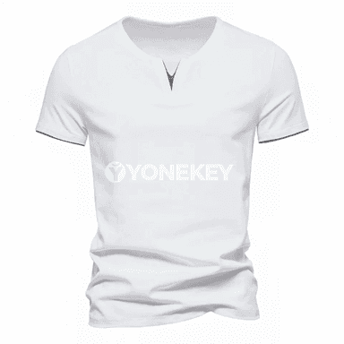 Erkekler üçin gysga ýeňli Henley futbolka