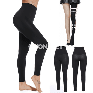 Aýallar üçin ýokary belli, şekillendiriji kompression leggins