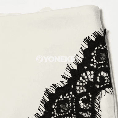 Zenanlar üçin dantelli moda yubka-briýuk, ýeňil we döwrebap