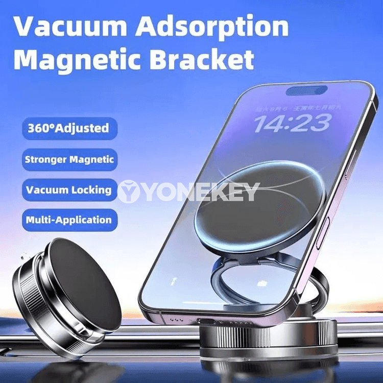 360° magnitli telefon saklaýjy, awtoulag üçin wakuum stend