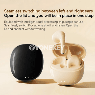 HIFI Bluetooth TWS simsiz sport nauşnigi, mikrofonly