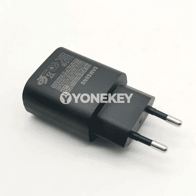 Samsung 25W çalt zarýad beriji adapter, Type-C kabel bilen