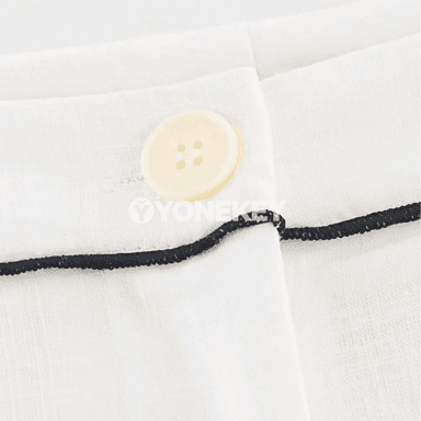 Aýal-gyzlar üçin güýzki giň balakly jaket toplumy, ýokary bel, moda