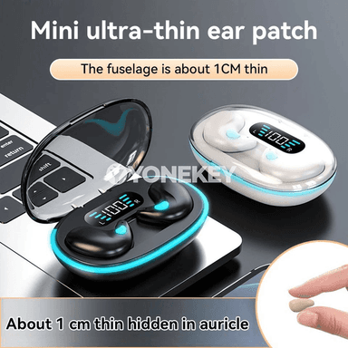 TWS simsiz Bluetooth gulak içi naushnikler, LED ekranly, mikrofonly