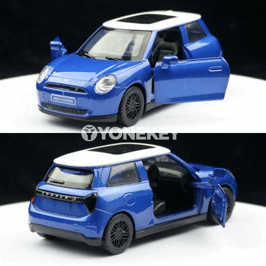 Mini Cooper S 1:34 metal model awtoulag, çekilýän oýnawaç