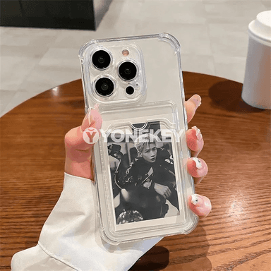 iPhone üçin açyk kartoçkaly gorag gap, şokdan goragly