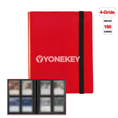 Trading kartlar üçin binder kitap, 160/360/480 sahypaly