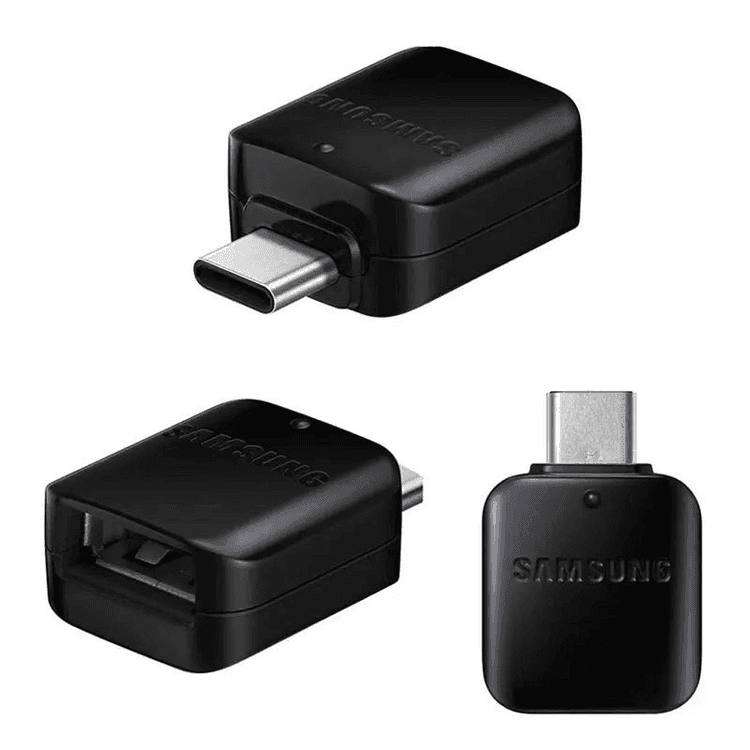 USB Type-C OTG adapter — Samsung Galaxy üçin, flashka we enjamlar üçin