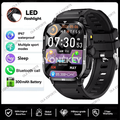 2026 akylly sport sagady, Bluetooth jaňly, suw geçirmeýän