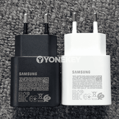 Samsung 25W Super Fast Charge adapter, Type-C kabel bilen