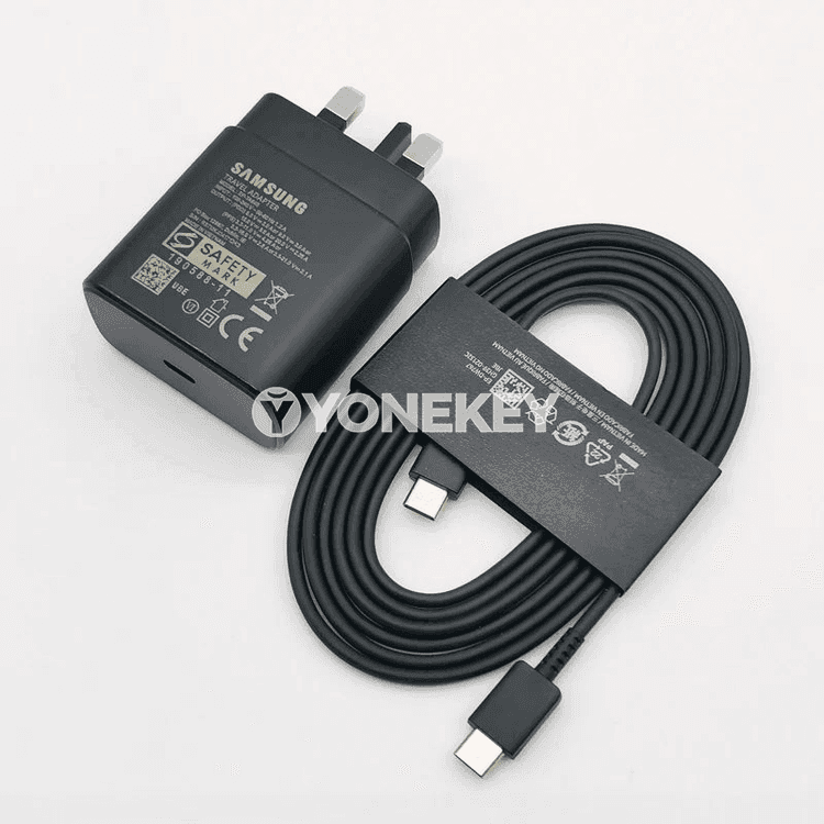Samsung 45W UK kuwwatly çalt zarýad beriji Type-C adapter