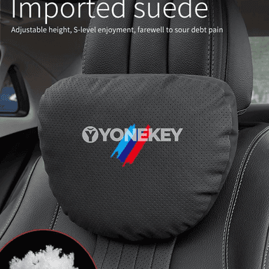 BMW üçin ýumşak boýun daňyjy ýassyk – headrest we lombar goldawy