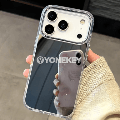 iPhone üçin aýna ýüzli akril gapak — zarbadan goragly, ýuka dizaýn
