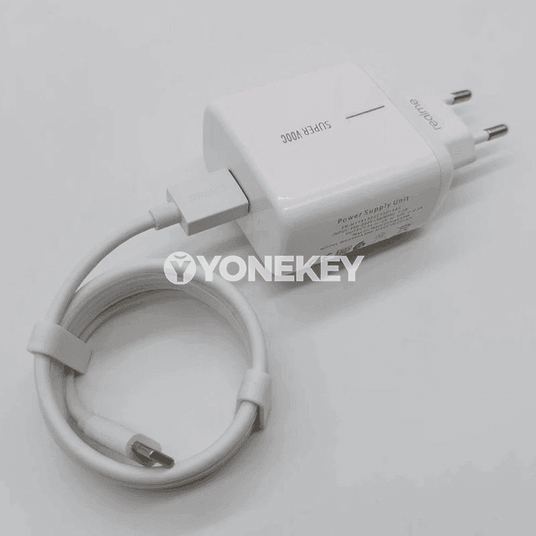 Realme üçin 65W SUPERVOOC çalt zarýad beriji adapter, EU