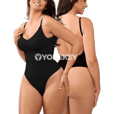 Aýallar üçin body, arka açyk, garny şekillendiriji we göteriji