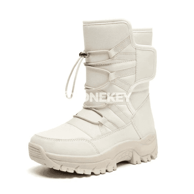 Erkekler üçin gyşky ýyly topuk snow boots, süýşmeýän gündelik aýakgap
