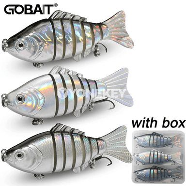3 sanylyk swimbait balyk ýesirgi toplumy, 18g, 10 sm, gutyly