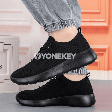 Dem alýan mesh erkek aýakgaplary, ýeňil we amatly gündelik model