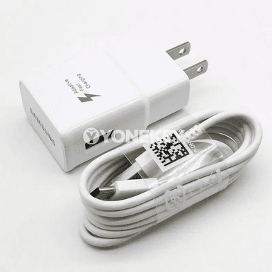 Samsung 15W Type-C çalt zarýad beriji adapter, kabel bilen