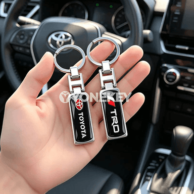 Toyota üçin premium stil dolandyryş açar brelki, rezin-zink aksessuar