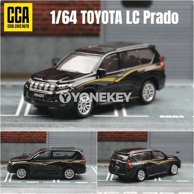 TOYOTA Prado 1:64 metal model awtoulag, kolleksiýa üçin