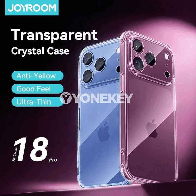 iPhone üçin Joyroom açyk silikon gaby, sarylmaýan kamera goragy bilen