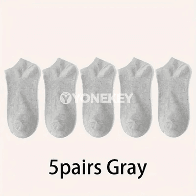 Zenanlar üçin ýumşak inçe ankle joraplar — 5 jübüt.