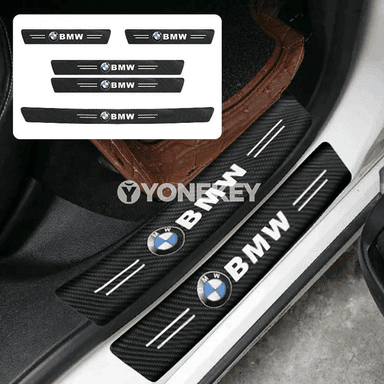 BMW üçin uglerod süýümli gorag stikerleri, gapy we bagaj üçin