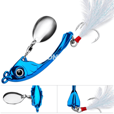 Metal VIB balyk sili 7g/10g/15g – çümýän jig
