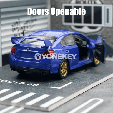 Subaru Impreza WRX STI 1:36 metal maşyn modeli