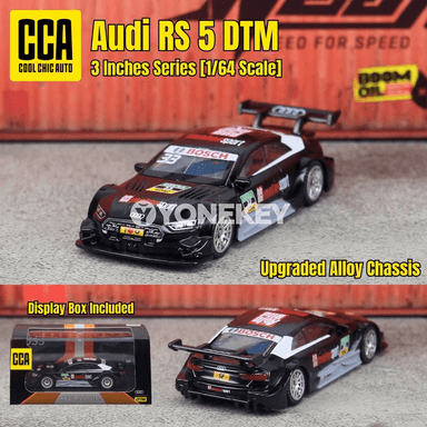 1:64 Audi RS5 DTM metal model awtoulag, kolleksiýa üçin