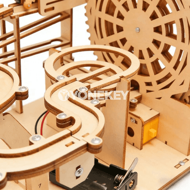 Çagalar üçin DIY ýol topy modeli, ylmy tejribe oýunjagy