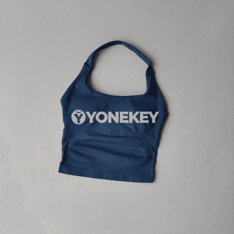Zenanlar üçin sport top bra – ýeňil, arka açyk, ýoga we fitnes üçin