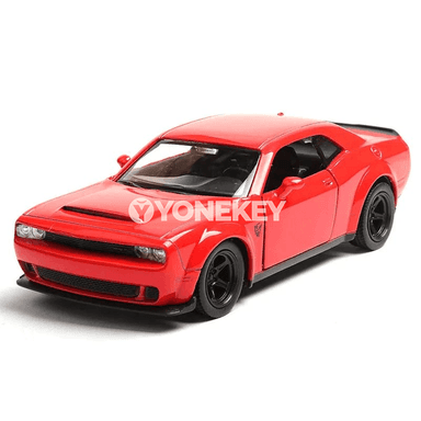 Dodge Challenger SRT 1:36 metal modeli, kolleksiýa üçin