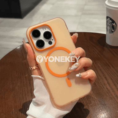 iPhone üçin aýdyň magnitli silikon gorag gapagy