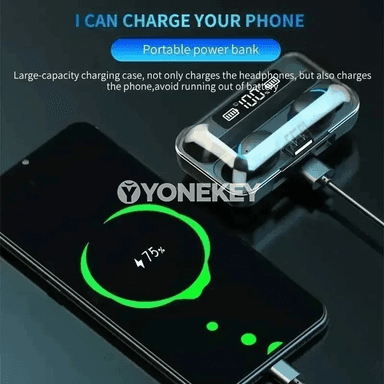 CHUBAN F9 simsiz Bluetooth gulaklyk, çydamly we sport üçin