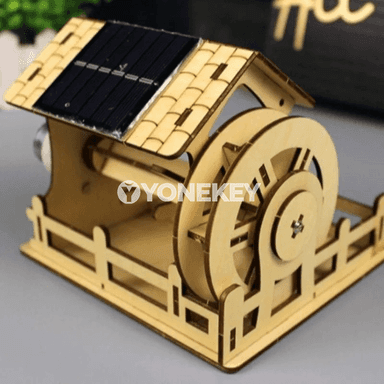 Çagalar üçin gün energiýaly suw tigirli DIY ylmy oýnawaç