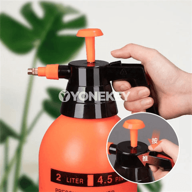 El bilen basylýan ýokary basyşly suw pürkiji, 3L bag çüýşesi