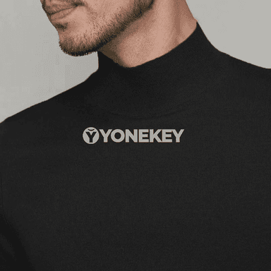 Erkekler üçin ýyly ýeňil trikotaž golfly switer, güýz-gyş üçin