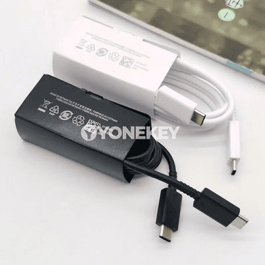 Samsung 45W Super Fast Charge Adapter, Type-C kabel bilen