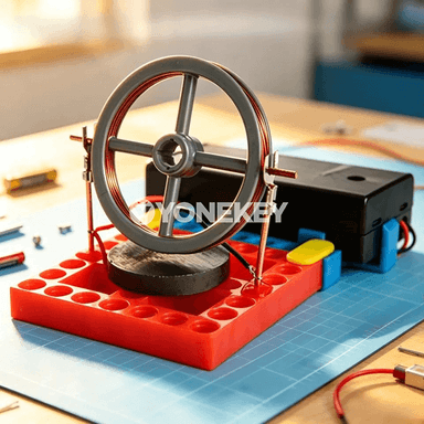 Çagalar üçin DIY ylmy-bilim model toplumy, motorly gurnama oýunjak