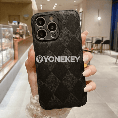 iPhone üçin deri dokaly korpus, doly kamera goragly