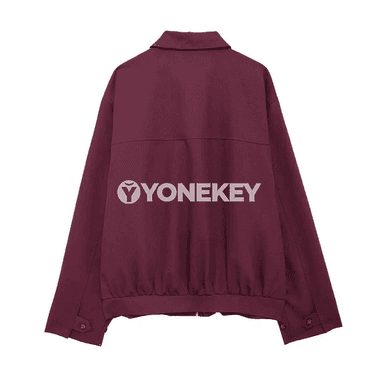 Zenanlar üçin ýeňil boýunlykly zipli ýaz güýz jaket