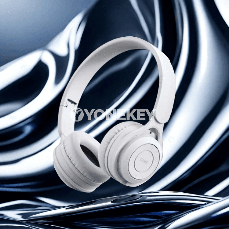 Bluetooth 5.3 simsiz naushnikler, mikrofonly, ýokary ses izolýasiýaly