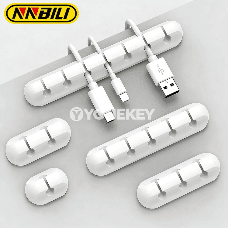 Silikon kabel tertipleýji, USB şnur saklaýjy klipsler