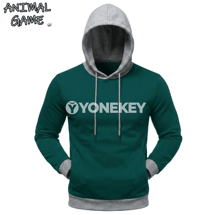Erkekler üçin sport kapýuşonly penjek — ýyly, döwrebap, gündelik stil