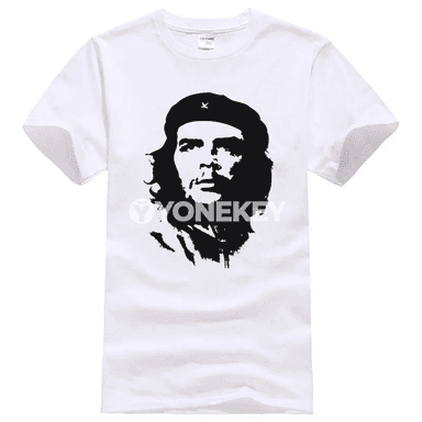 CHE GUEVARA erkekler üçin tomuslaýyn çaply 100% pagta futbolka