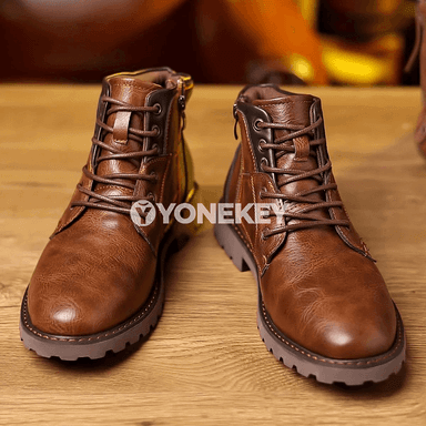 Erkekler üçin retro görnüşli, bagly ýeňil ädikler
