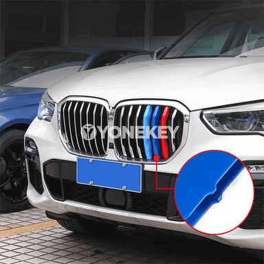 BMW X1-X7 üçin öňki radiator grille bezeg seti, 3 bölek