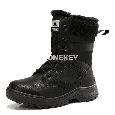 Zenanlar üçin ýyly, suw geçirmeýän gyş bootlary, platformaly